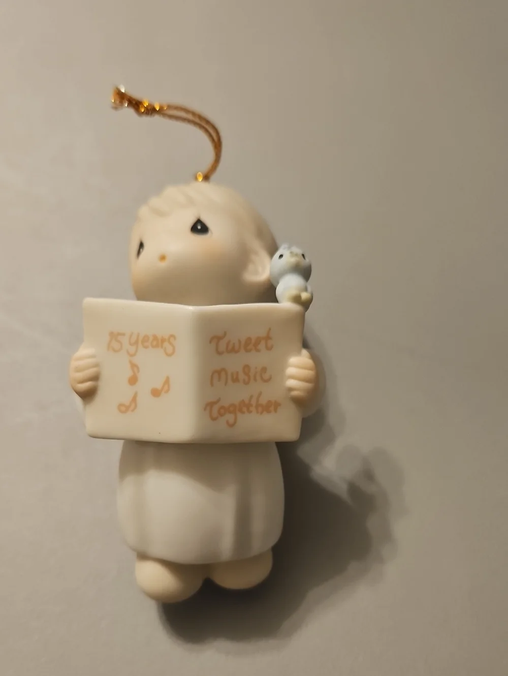 Precious Moments 15 Years Sweet Music Together Ornament